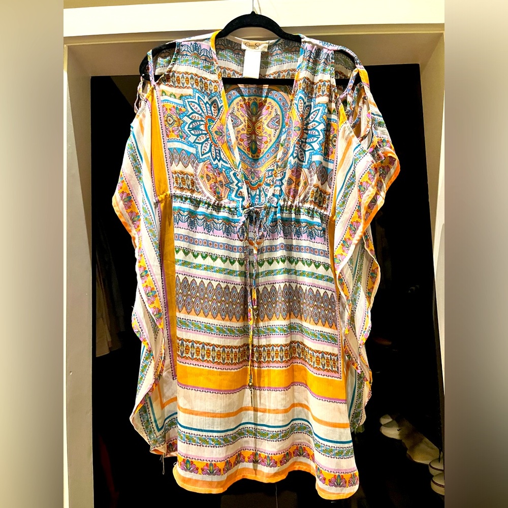 Jessica Simpson Versailles bathing suit cover up Size S